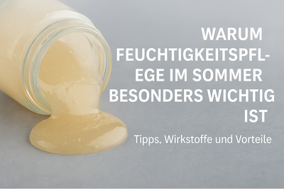 Feuchtigkeitspflege im Sommer | Gesunde & strahlende Haut mit Hydrux