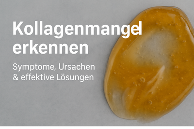 Kollagenmangel erkennen: Anzeichen, Ursachen und was du tun kannst